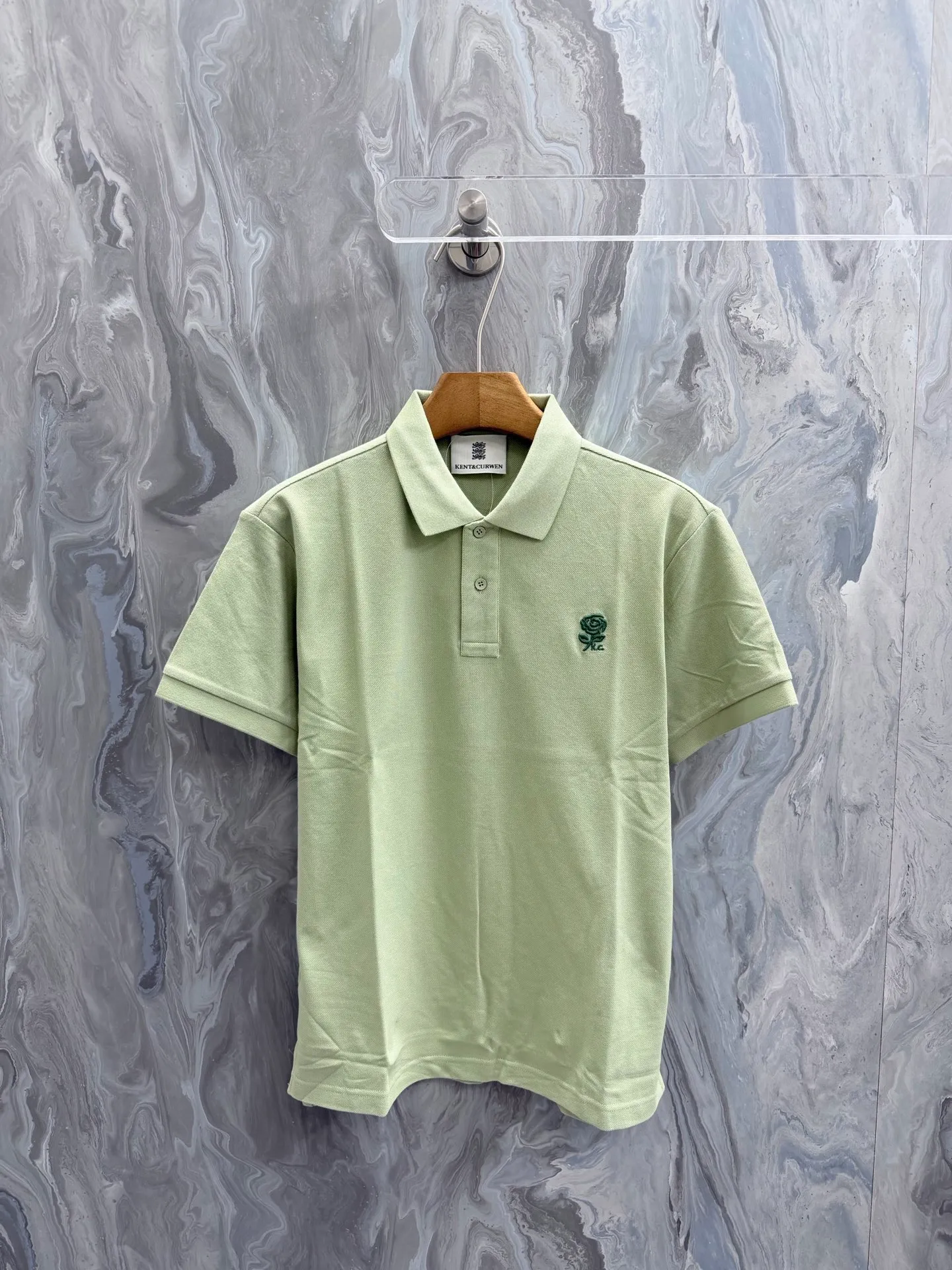 Kendiwen 26New Arrival Spring and Summer Series Little Rose Multicolor Casual Lapel Short-Sleeved POLO Shirt Size: M.L.XL.XXL.XXXL.
